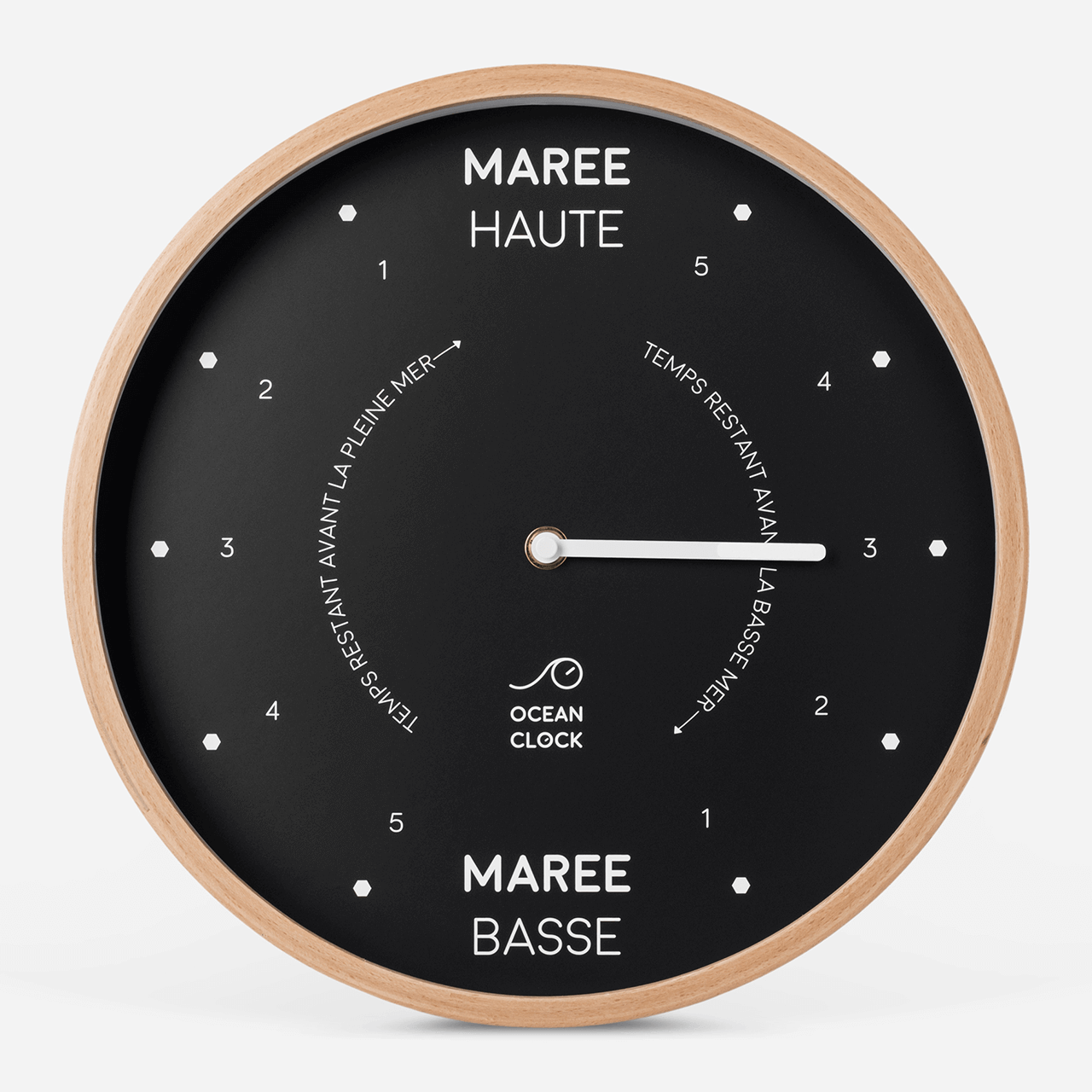 Horloge des marées noir