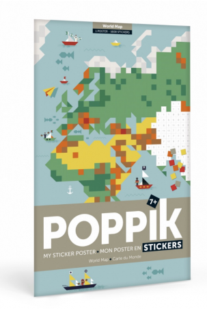 poster_pedagogique_avec stickers sur_la carte du monde_la_petite_boite_jaune