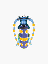 Charger l&#39;image dans la galerie, Décoration murale 3D Insectes et oiseau Taille XS
