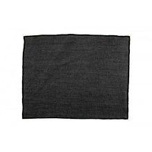 Charger l&#39;image dans la galerie, Serviette de table en lin 41 x 41 cm surpiqûre noire
