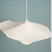 suspension fleur en papier maché taille M - LA PETITE BOITE JAUNE