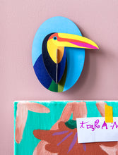 Charger l&#39;image dans la galerie, Décoration murale 3D Insectes et oiseau Taille XS
