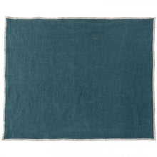 Charger l&#39;image dans la galerie, Set de table en lin 35 x 45 cm surpiqûre naturel HAOMY
